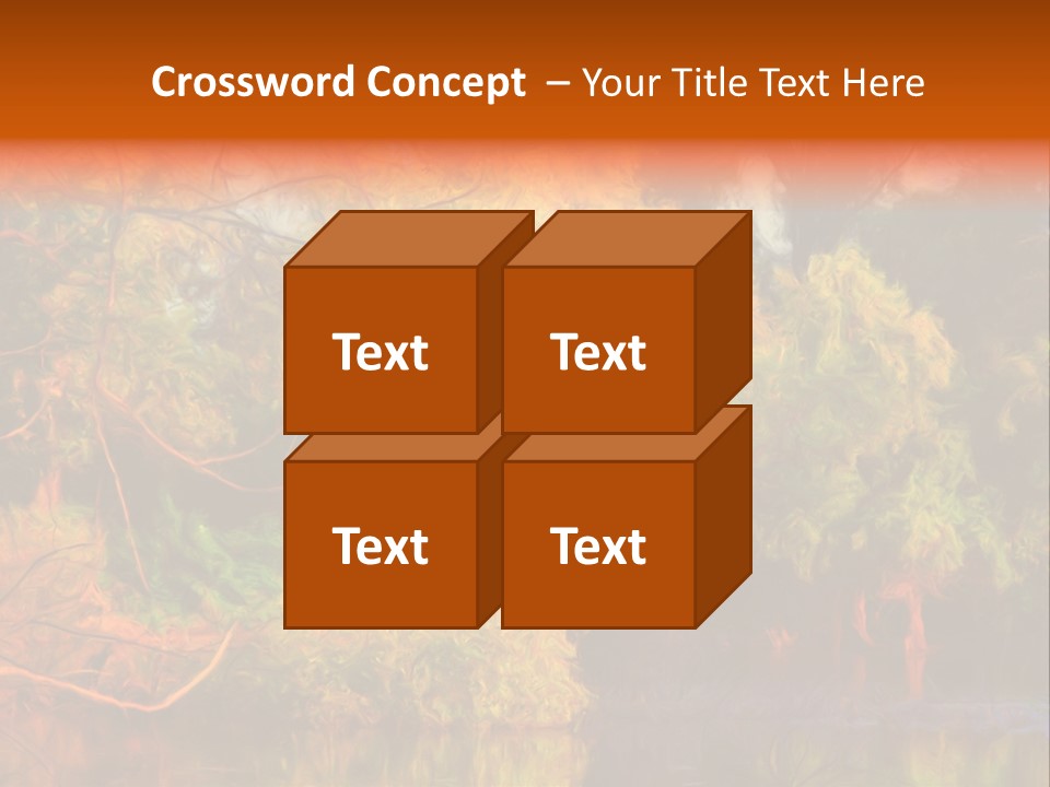 Surface Canvas Brown PowerPoint Template
