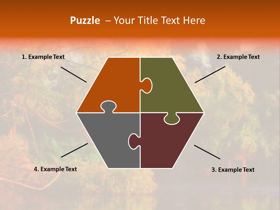 Surface Canvas Brown PowerPoint Template