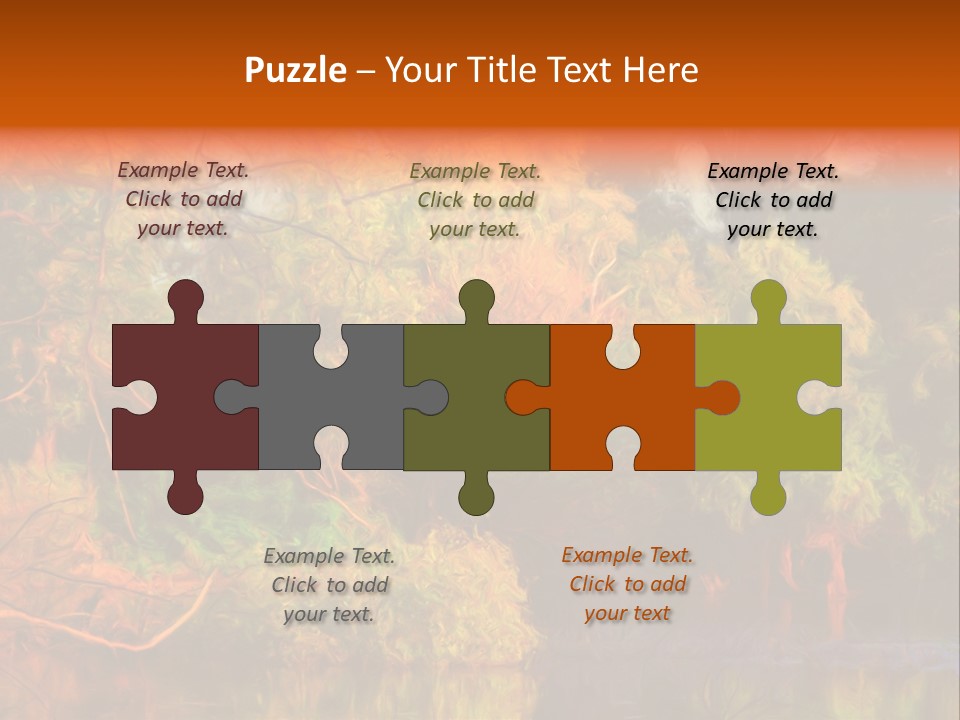 Surface Canvas Brown PowerPoint Template