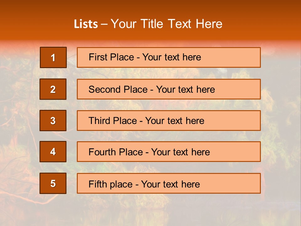 Surface Canvas Brown PowerPoint Template