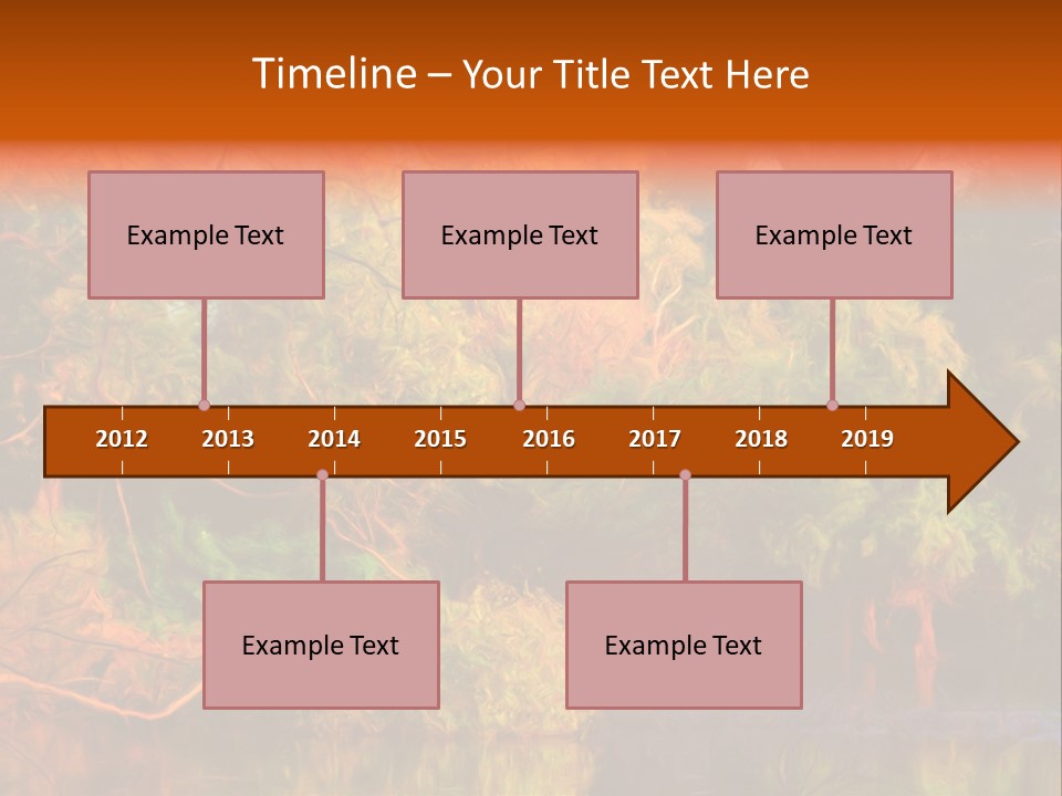 Surface Canvas Brown PowerPoint Template