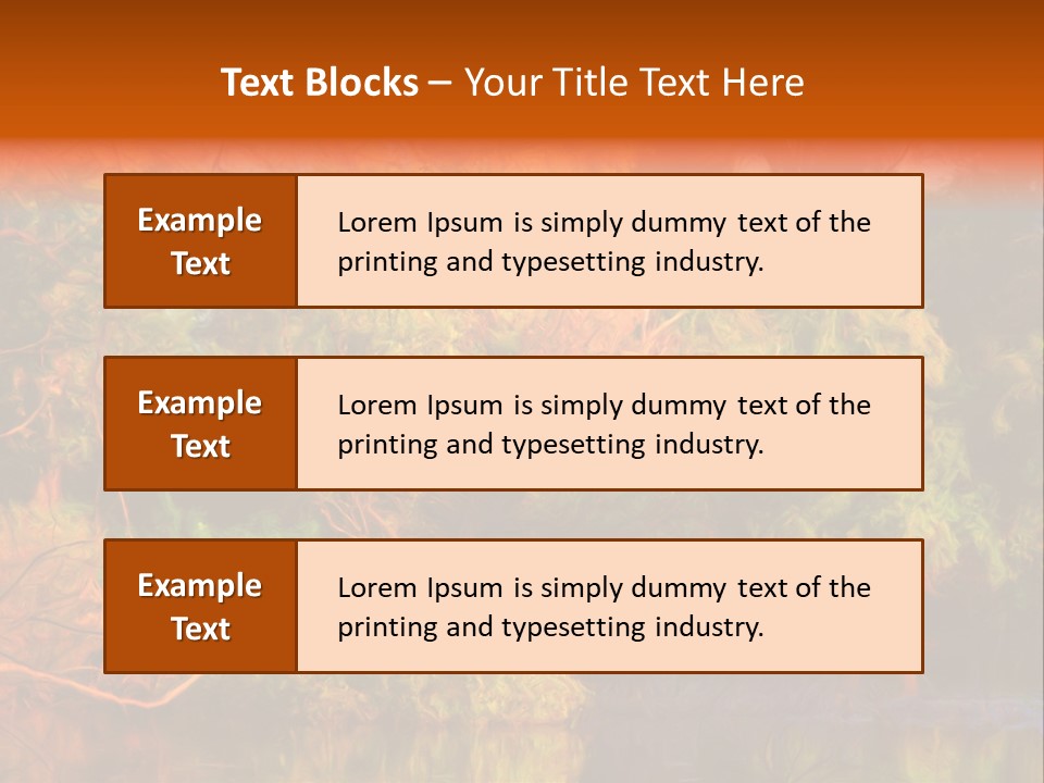 Surface Canvas Brown PowerPoint Template