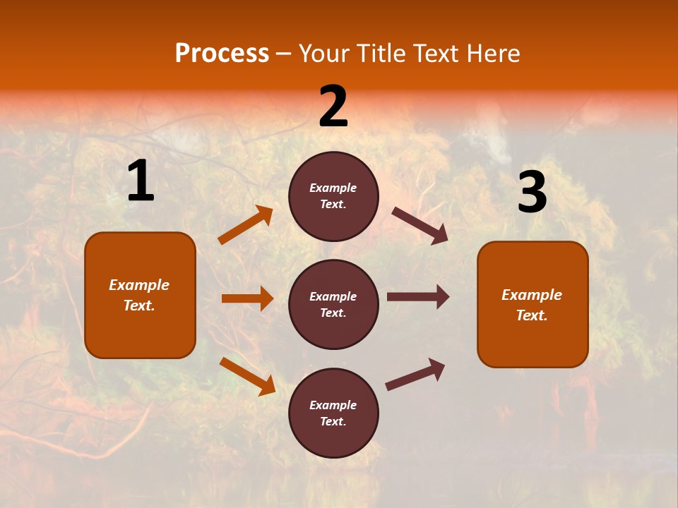 Surface Canvas Brown PowerPoint Template