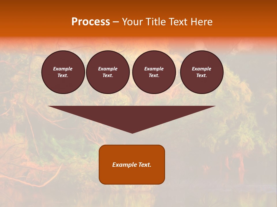 Surface Canvas Brown PowerPoint Template