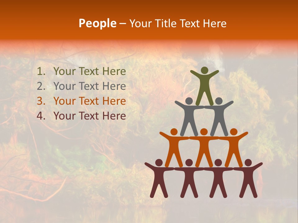 Surface Canvas Brown PowerPoint Template