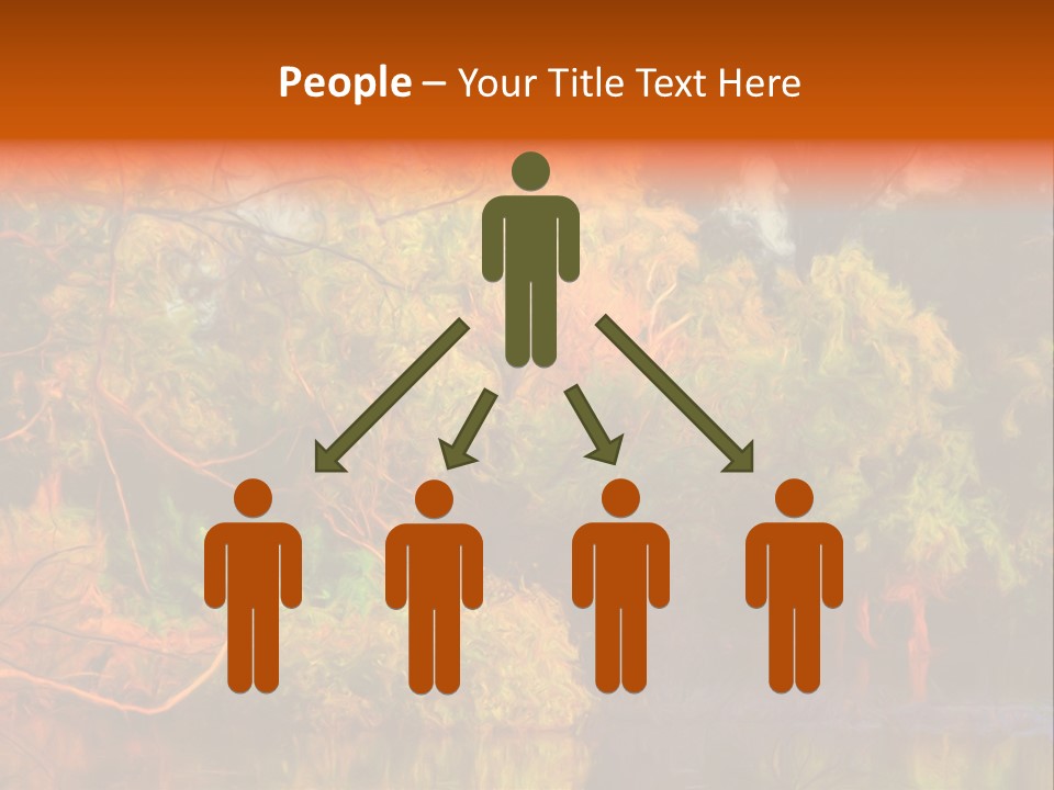 Surface Canvas Brown PowerPoint Template