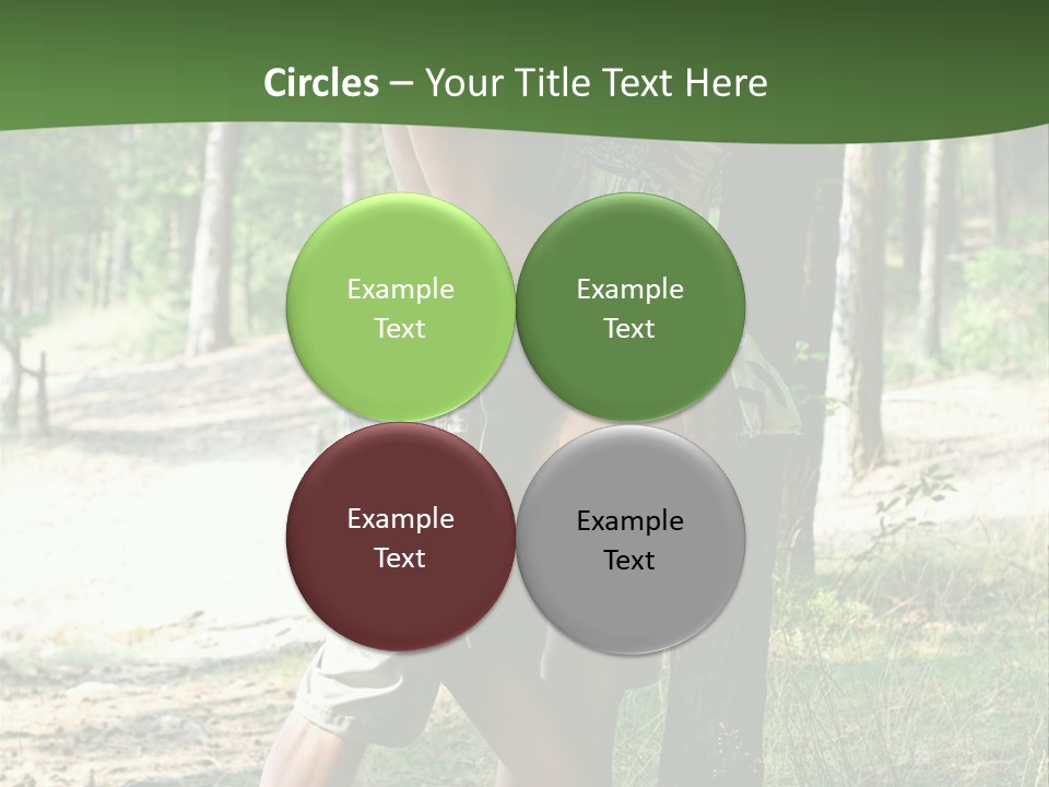 Happiness Dreams Forest PowerPoint Template