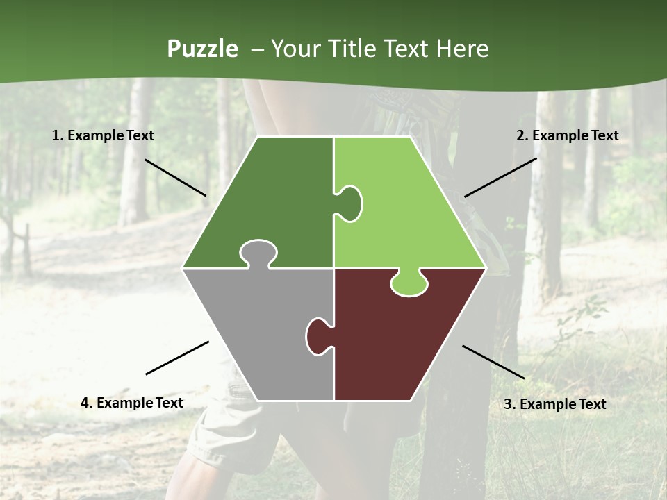 Happiness Dreams Forest PowerPoint Template