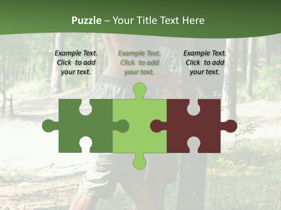 Happiness Dreams Forest PowerPoint Template