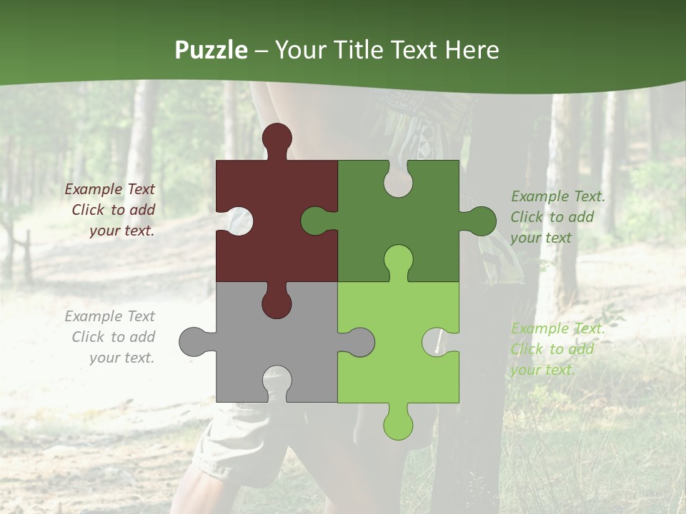 Happiness Dreams Forest PowerPoint Template