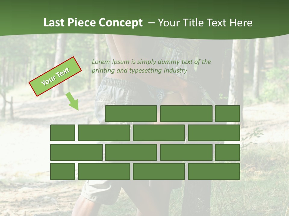 Happiness Dreams Forest PowerPoint Template