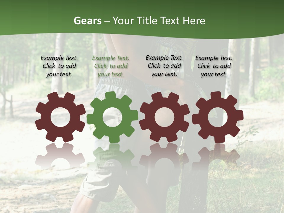 Happiness Dreams Forest PowerPoint Template