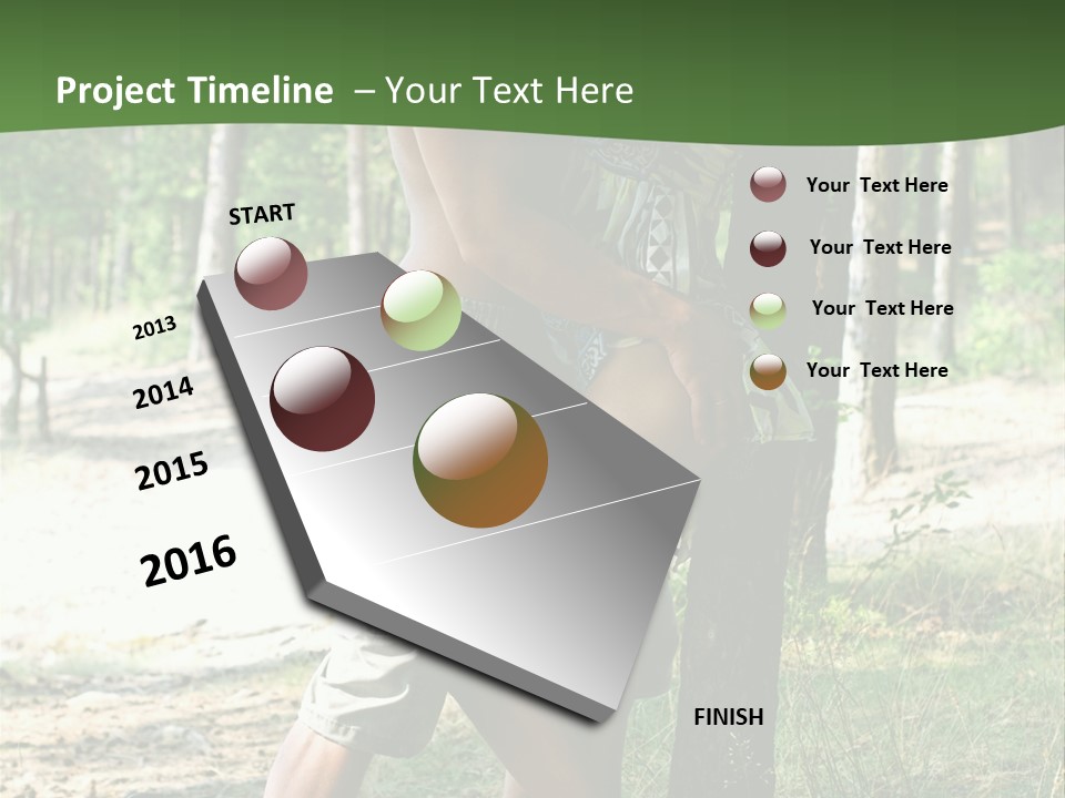 Happiness Dreams Forest PowerPoint Template