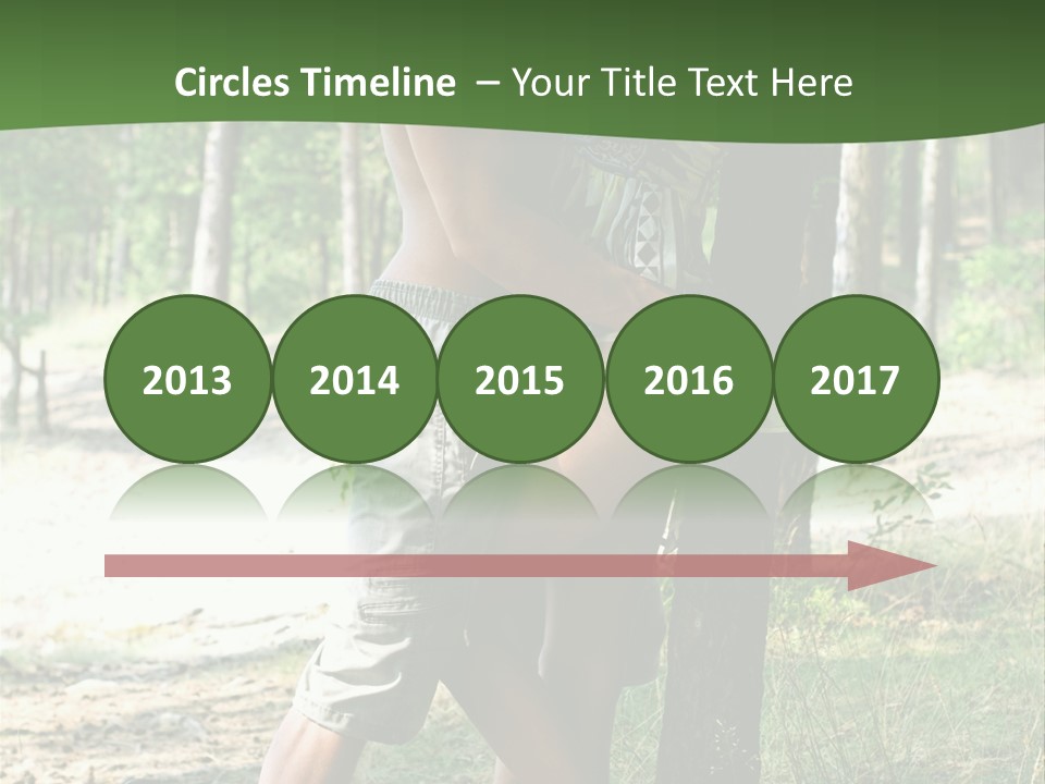 Happiness Dreams Forest PowerPoint Template