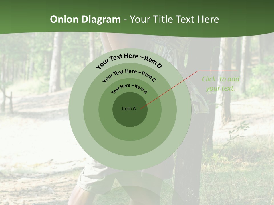 Happiness Dreams Forest PowerPoint Template