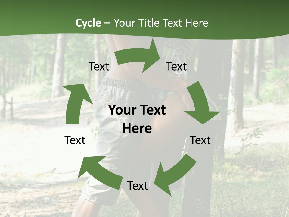 Happiness Dreams Forest PowerPoint Template