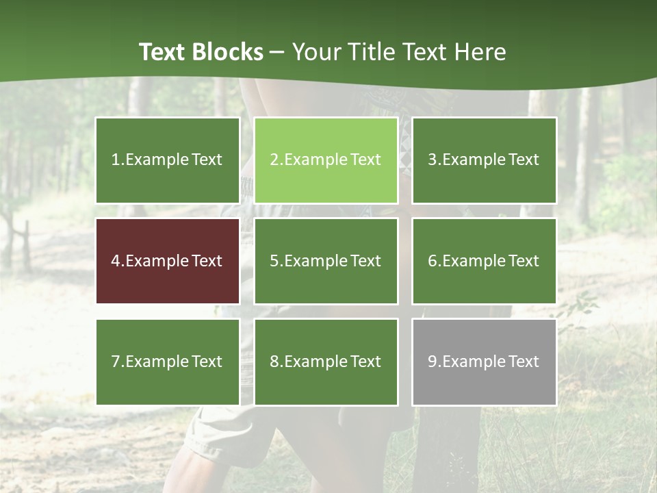 Happiness Dreams Forest PowerPoint Template