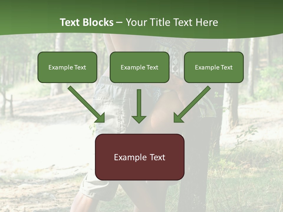 Happiness Dreams Forest PowerPoint Template