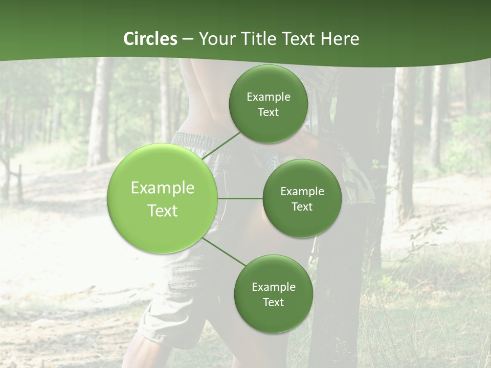 Happiness Dreams Forest PowerPoint Template