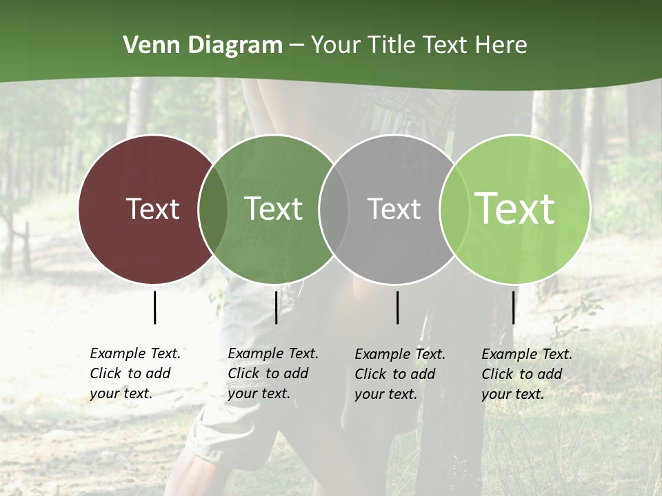 Happiness Dreams Forest PowerPoint Template