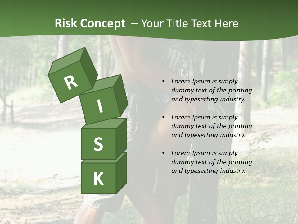 Happiness Dreams Forest PowerPoint Template