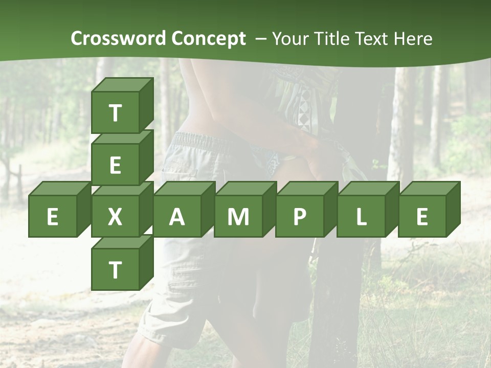 Happiness Dreams Forest PowerPoint Template