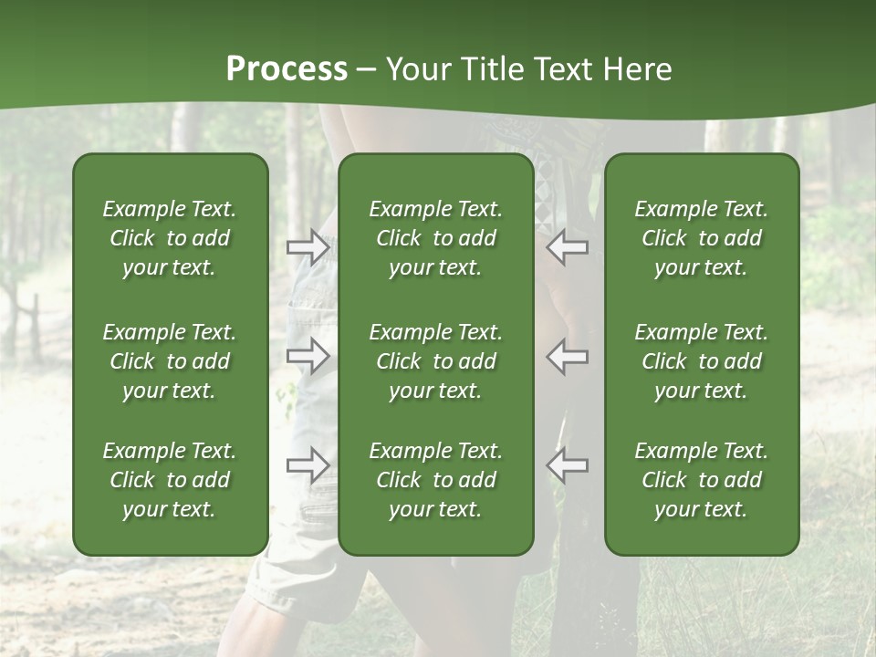 Happiness Dreams Forest PowerPoint Template