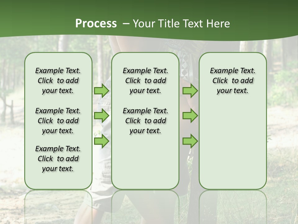 Happiness Dreams Forest PowerPoint Template