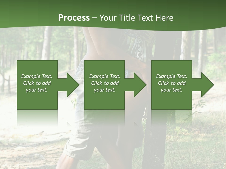 Happiness Dreams Forest PowerPoint Template