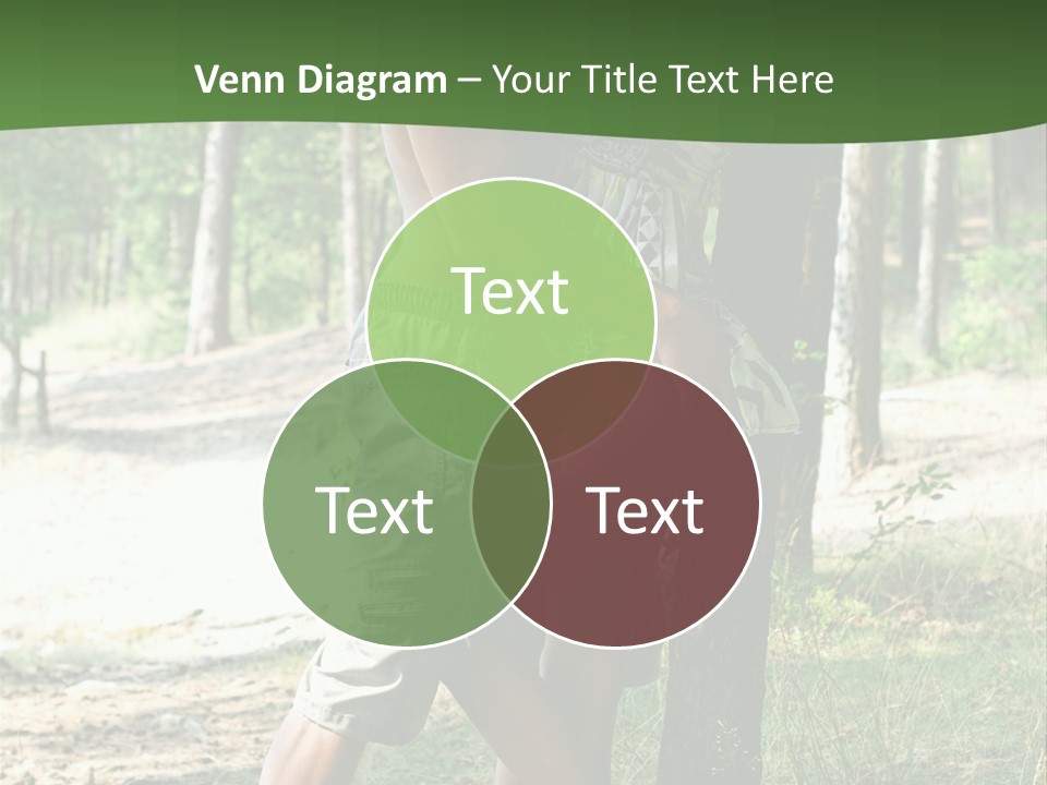 Happiness Dreams Forest PowerPoint Template