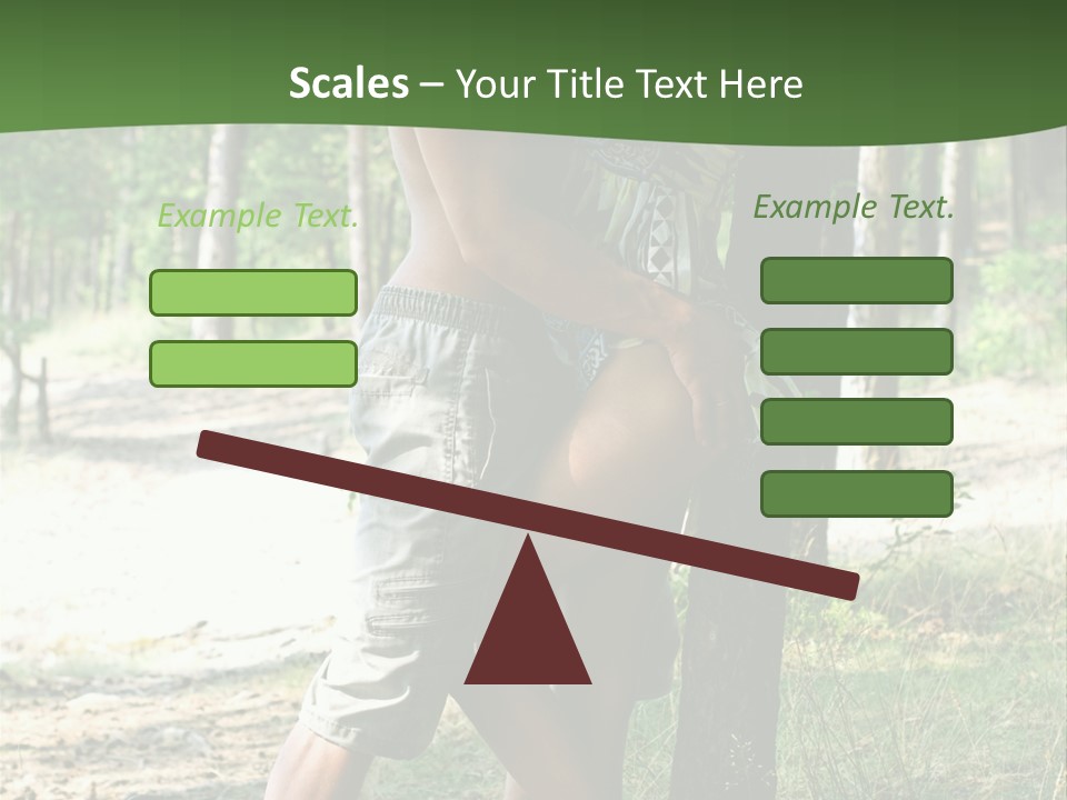 Happiness Dreams Forest PowerPoint Template