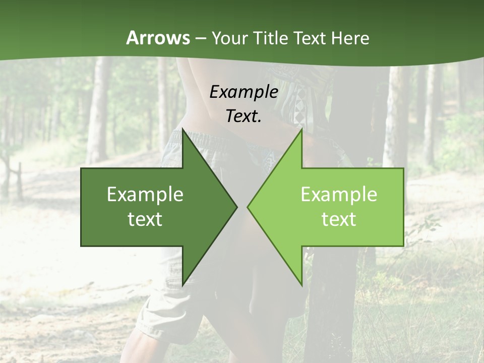 Happiness Dreams Forest PowerPoint Template