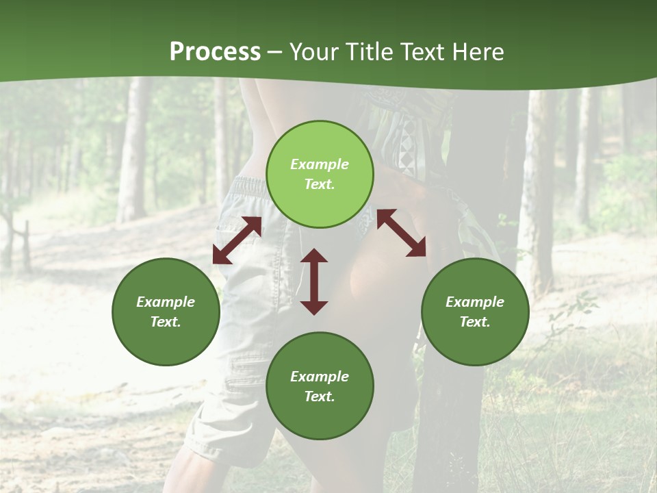 Happiness Dreams Forest PowerPoint Template