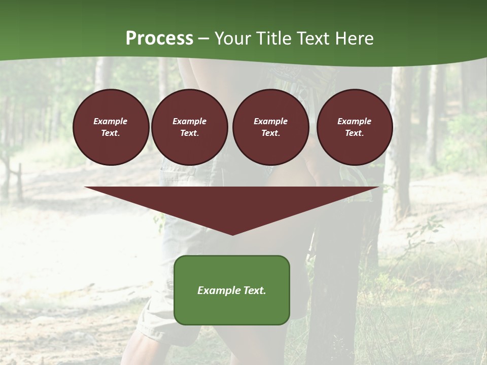 Happiness Dreams Forest PowerPoint Template