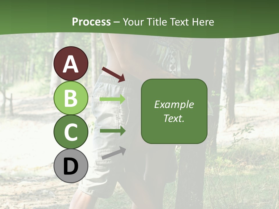 Happiness Dreams Forest PowerPoint Template