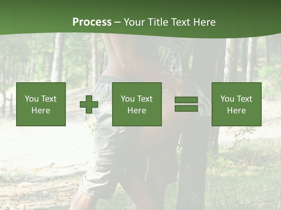 Happiness Dreams Forest PowerPoint Template