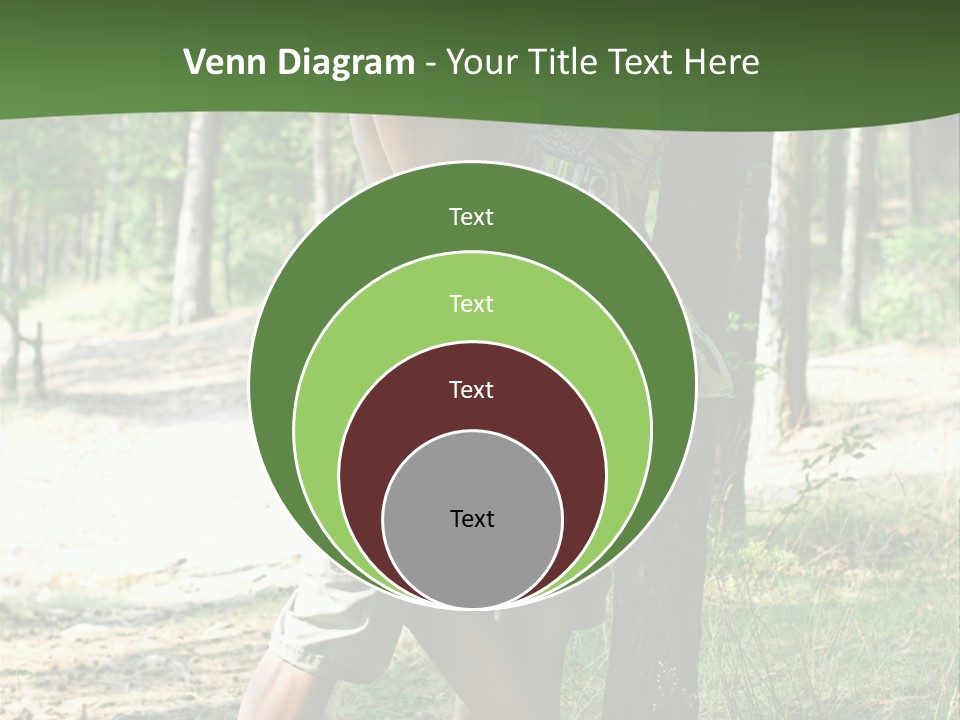 Happiness Dreams Forest PowerPoint Template