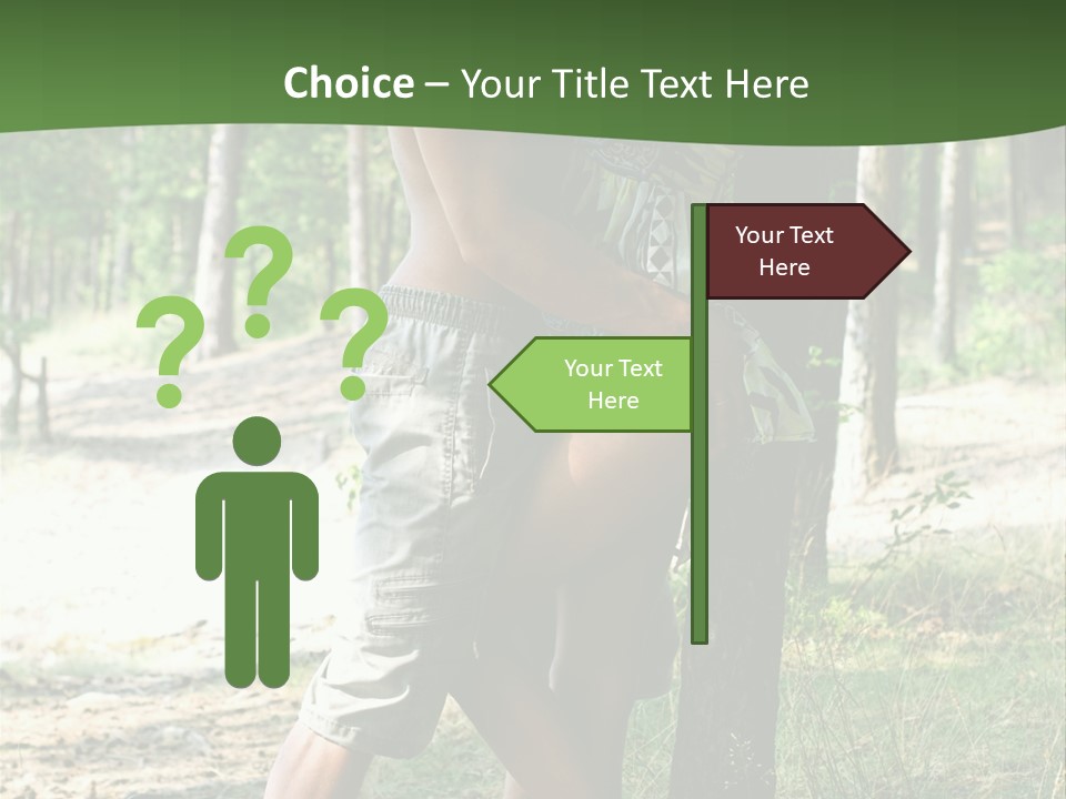 Happiness Dreams Forest PowerPoint Template