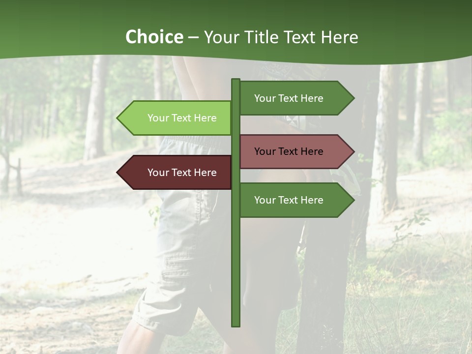 Happiness Dreams Forest PowerPoint Template