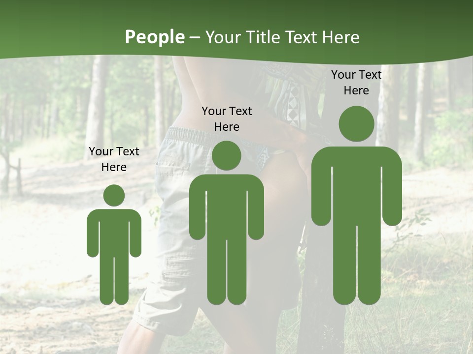 Happiness Dreams Forest PowerPoint Template