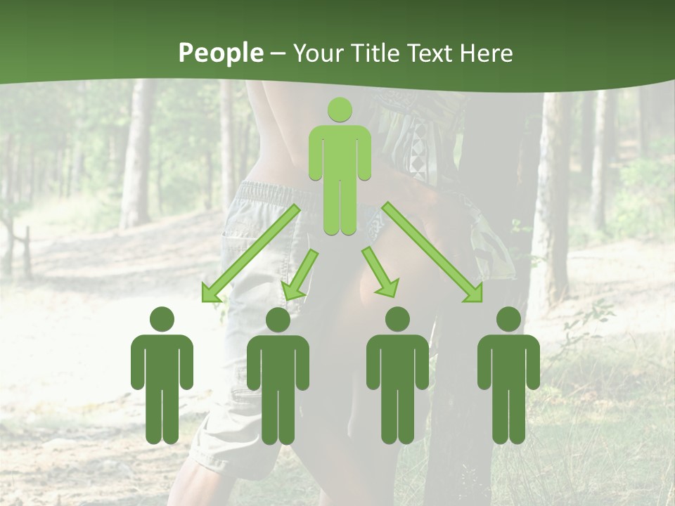 Happiness Dreams Forest PowerPoint Template