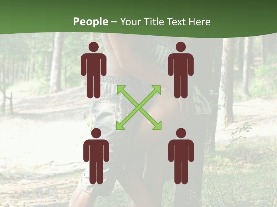 Happiness Dreams Forest PowerPoint Template