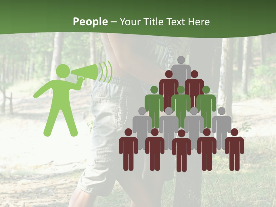 Happiness Dreams Forest PowerPoint Template