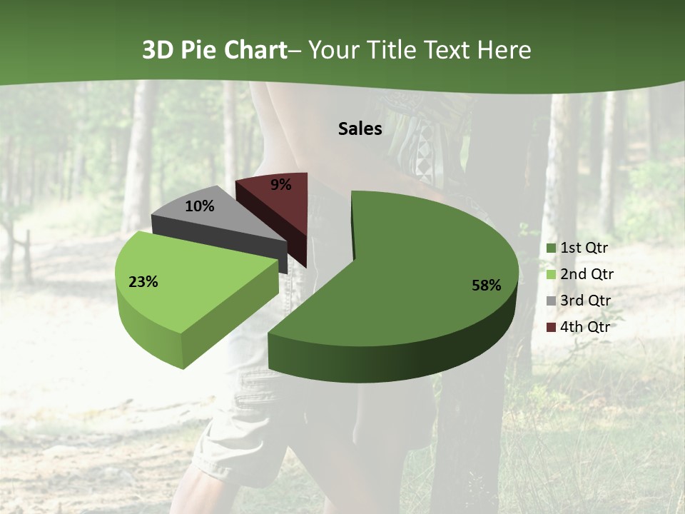 Happiness Dreams Forest PowerPoint Template