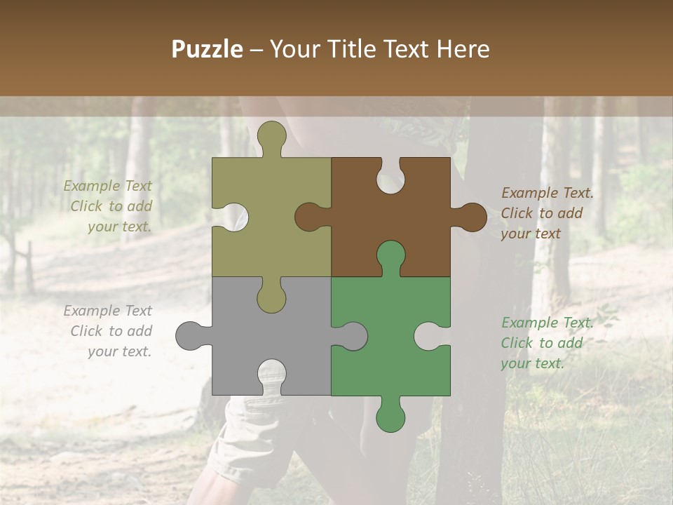 Passion Young Caucasian PowerPoint Template