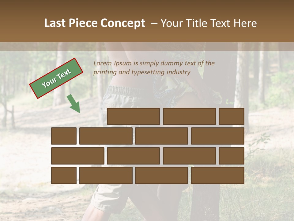 Passion Young Caucasian PowerPoint Template