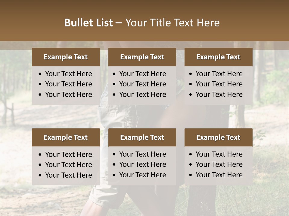 Passion Young Caucasian PowerPoint Template