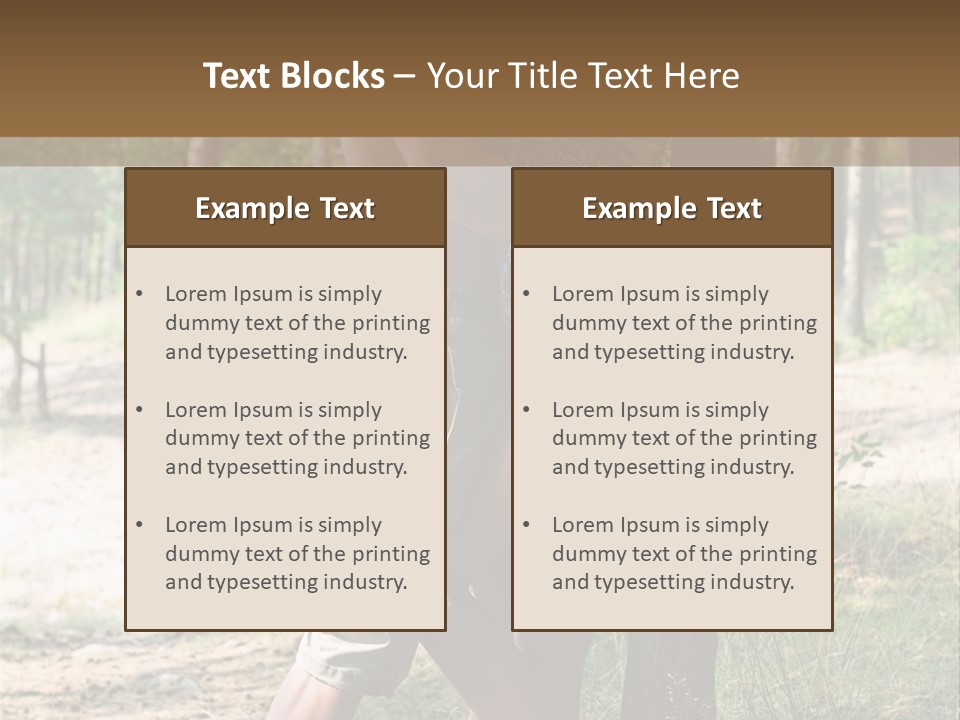 Passion Young Caucasian PowerPoint Template