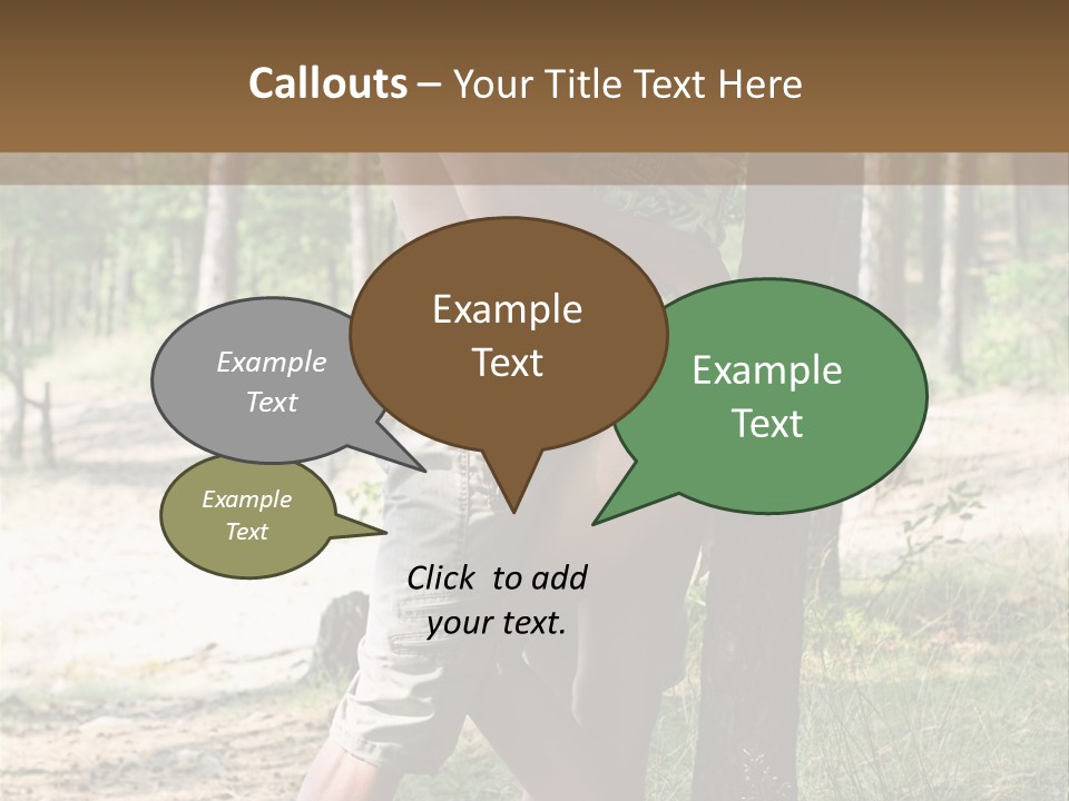 Passion Young Caucasian PowerPoint Template