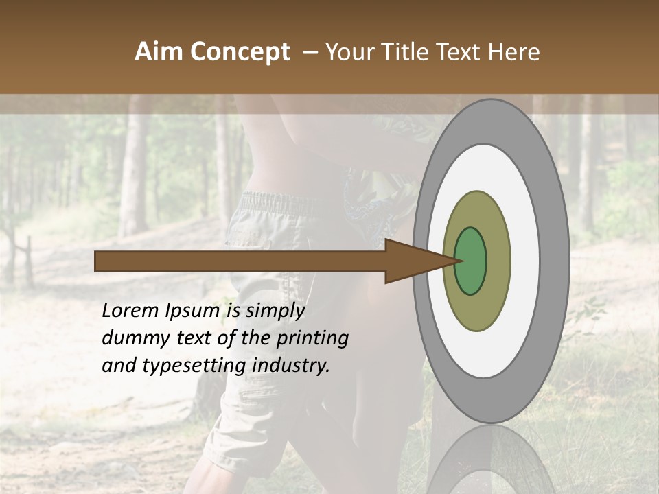 Passion Young Caucasian PowerPoint Template